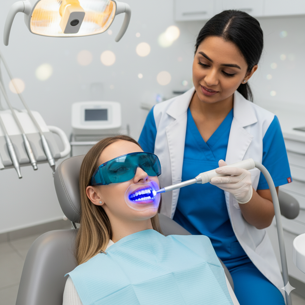 Laser Teeth Whitening Tarasha Dental Clinic Delhi