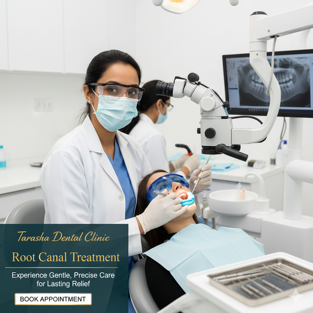 Single Visit Root Canal Tarasha Dental Clinic Lajpat Nagar