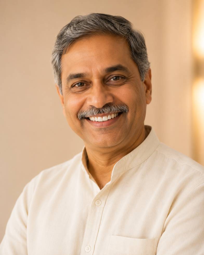 Complete denture patient smile confidence South Delhi