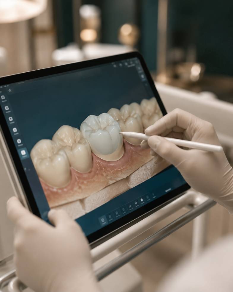 Crown vs bridge vs implant comparison Tarasha Dental Clinic South Delhi