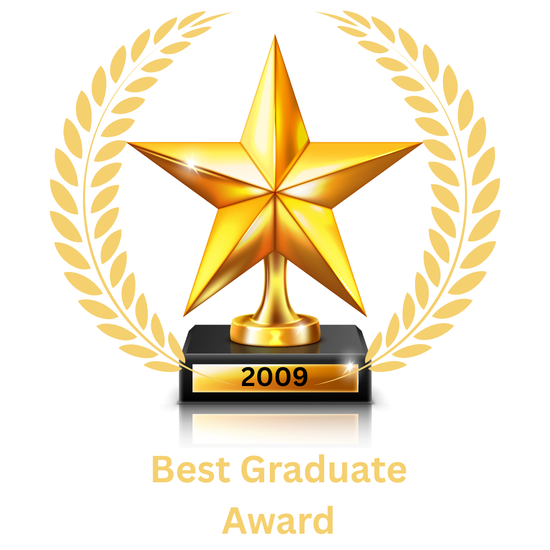 Best Graduate Award 2009 – Tarasha Dental South Delhi
