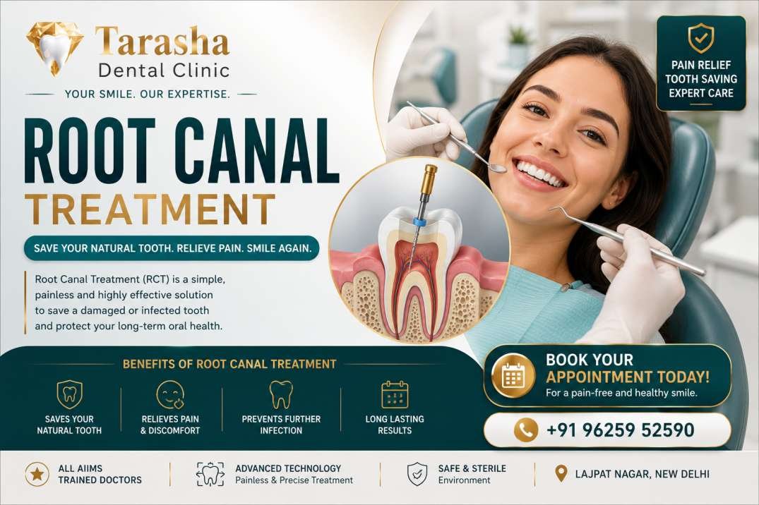 Root Canal Treatment in Delhi | Tarasha Dental Clinic