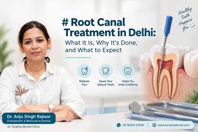 Root Canal Treatment in Delhi: What It Is, Why It’s Done, and What to Expect